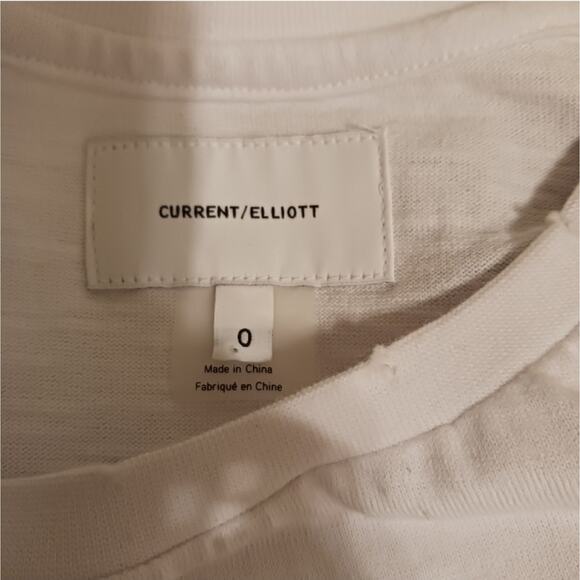 Current Elliott The Velvet Raglan Tee Shirt NWOT - Picture 4 of 9